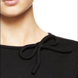 NWOT Kate Spade Bow Ponte Bow Neck Top